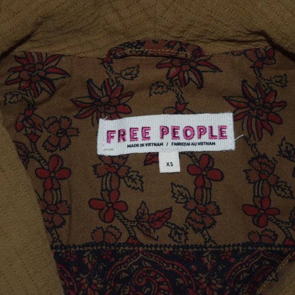 FREE PEOPLE Women's Sz XS OVERSIZED Casual BLAZER Jacket - EXCELLENT Condition - Picture 5 of 8